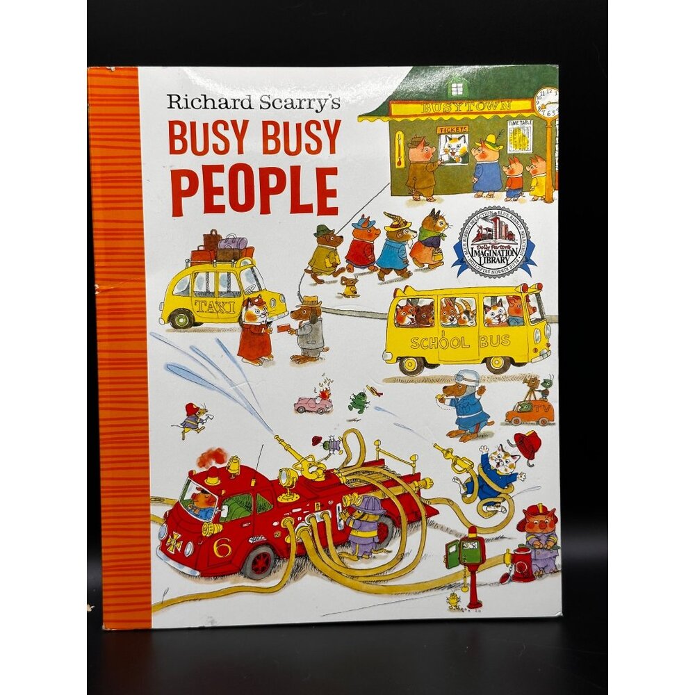 Richard Scarry’s Busy Busy People Softcover‎ Imagination Library Copy 2021